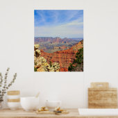 Grote Canyon Rode Rotslagen Poster (Keuken)