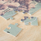 Grote Canyon South Rim kaart puzzel (Zijkant)