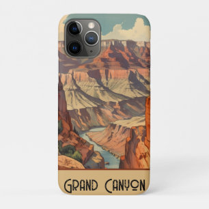 Grote Canyon Vintage Zuidwest Landschap Case-Mate iPhone Case