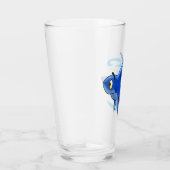 Grote Cartoon haai Glas (Rechts)