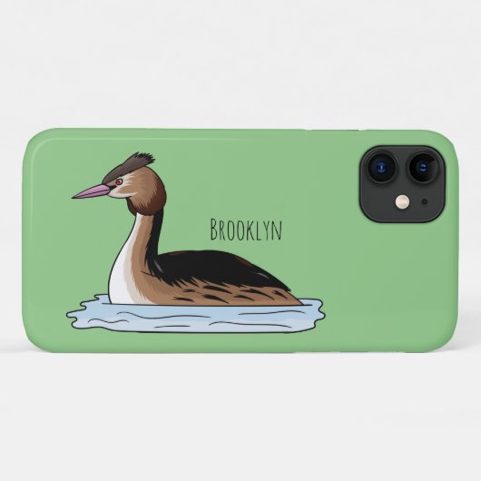 Grote cartoon-illustratie Case-Mate iPhone case (Achterkant (horizontaal))