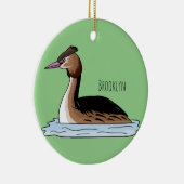 Grote cartoon-illustratie keramisch ornament (Rechts)