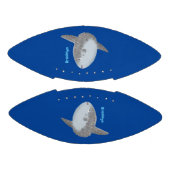 Grote cartoon van de zeeduivel american football (Panelen)