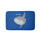 Grote cartoon van de zeeduivel badmat (Voorkant)