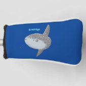 Grote cartoon van de zeeduivel golfheadcover (Voorkant)