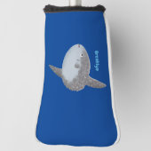 Grote cartoon van de zeeduivel golfheadcover (Draai 90)