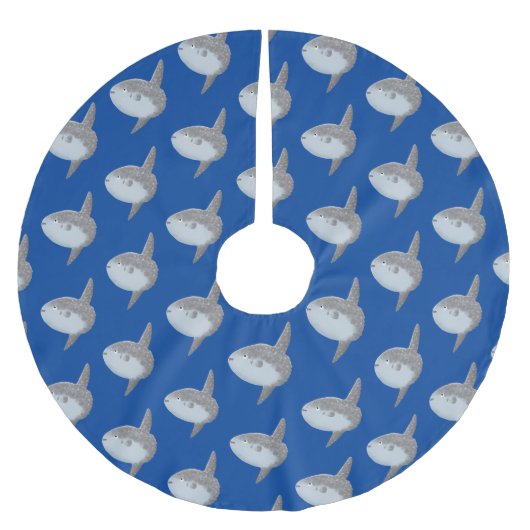 Grote cartoon van de zeeduivel kerstboom rok (Voorkant)