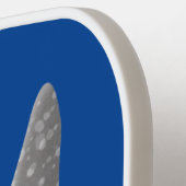 Grote cartoon van de zeeduivel pickleball paddle (Links Detail)