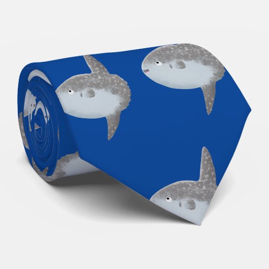 Grote cartoon van de zeeduivel stropdas (Opgerold)