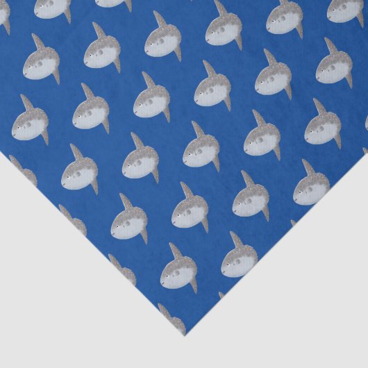 Grote cartoon van de zeeduivel tissuepapier (Detail)