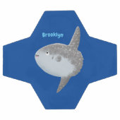 Grote cartoon van de zeeduivel voetbal (Enkel)