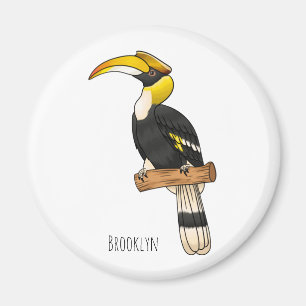 Grote cartoon van hondvogel magneet