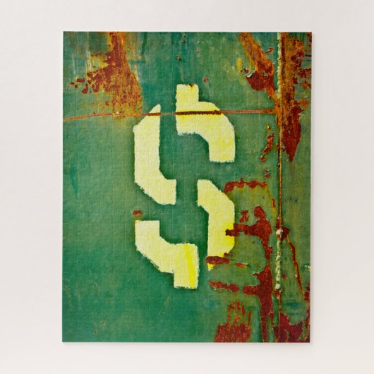 Grote centen legpuzzel (Verticaal)