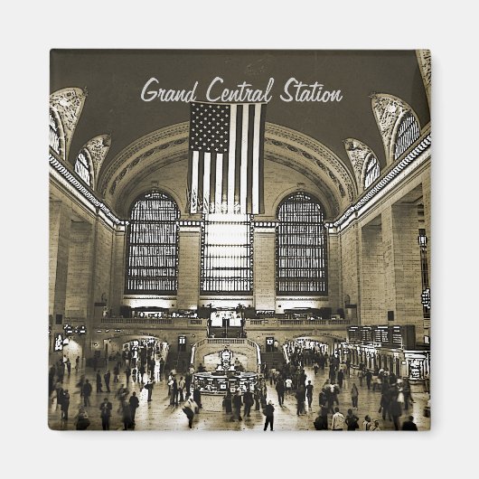 Grote Centraal Station magneet (Voorkant)