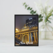 grote centrale nyc briefkaart (Staand voorkant)