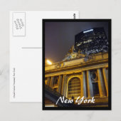 grote centrale nyc briefkaart (Voorkant / Achterkant)