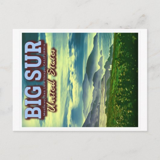 GROTE CENTRALE OCEAAN VAN DE VERENIGDE STATEN VAN  BRIEFKAART (Voorkant)