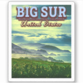 GROTE CENTRALE OCEAAN VAN DE VERENIGDE STATEN VAN STICKER (Voorkant)