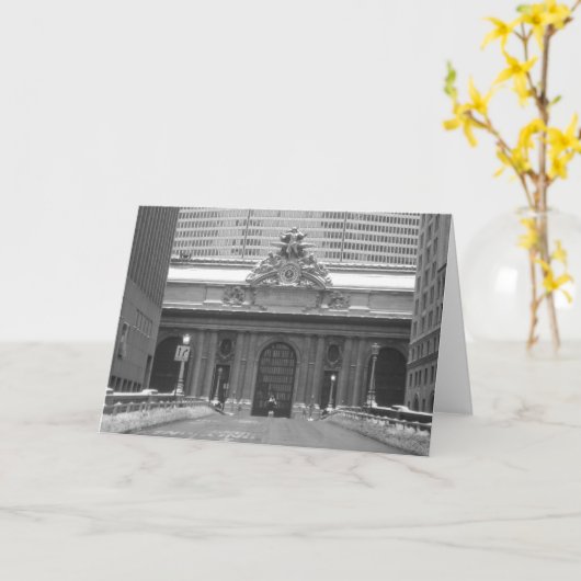 Grote Centrale Post Kaart (Gele Bloem)