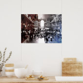 Grote centrale terminal, NYC, treinstation Poster (Keuken)
