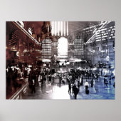 Grote centrale terminal, NYC, treinstation Poster (Voorkant)