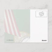 Grote centrale vlag briefkaart (Achterkant)