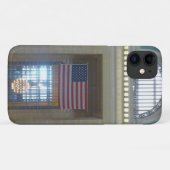 grote centrale vlag Case-Mate iPhone case (Achterkant (horizontaal))