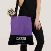 Grote Cheerleader Canvas tas (Dichtbij)