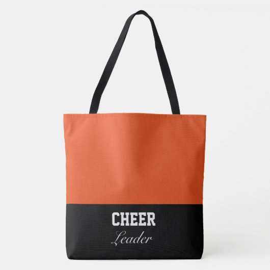 Grote Cheerleader Canvas tas (Voorkant)