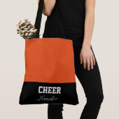 Grote Cheerleader Canvas tas (Dichtbij)