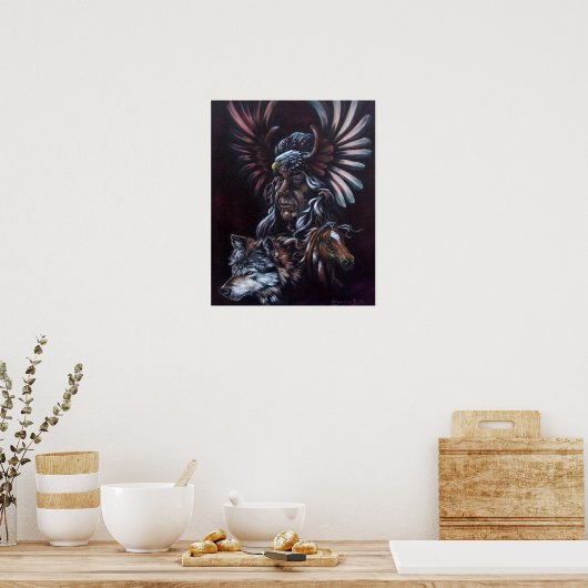 Grote chef poster (Keuken)