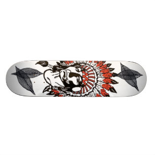 Grote Chief Veer Ontwerp Skateboard