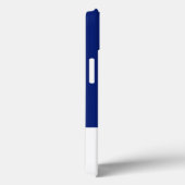 Grote Chroom als Silver Star op feestelijke kleure Case-Mate iPhone Case (Achterkant / Rechts)