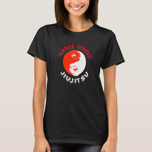 Grote Circle Jiujitsu T-shirt (Voorkant)