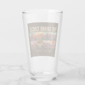 Grote Cirkel Nationale Parken Landmarks Illustrati Glas (Achterkant)