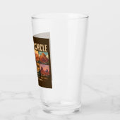 Grote Cirkel Nationale Parken Landmarks Illustrati Glas (Links)