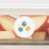 Grote cirkelkleefstof / waterdicht etiket labels (Aangebracht)