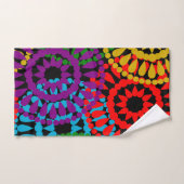 Grote cirkels bad handdoek (Handdoek)