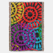 Grote cirkels deken (Voorkant Verticaal)