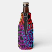 Grote cirkels flesjeskoeler (Fles Achterkant)