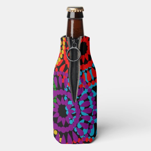 Grote cirkels flesjeskoeler (Fles Achterkant)