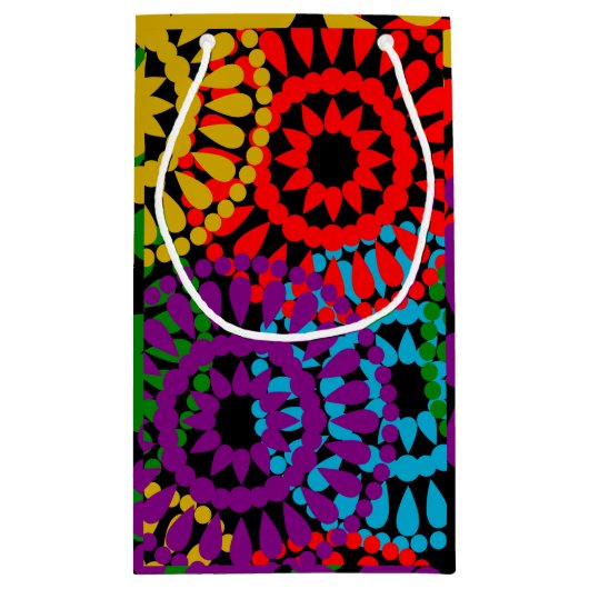 Grote cirkels klein cadeauzakje (Achterkant)