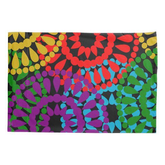 Grote cirkels kussensloop (Achterkant)