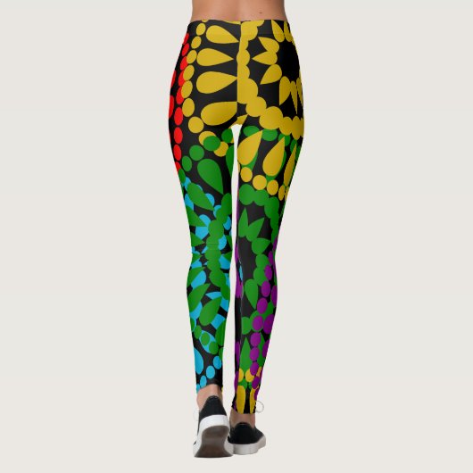 Grote cirkels leggings (Achterkant)