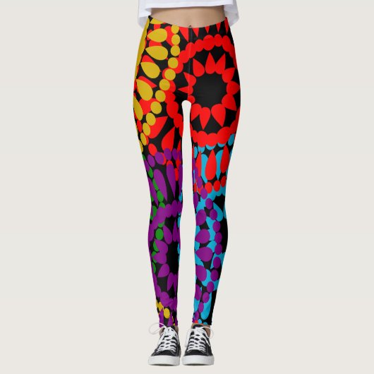 Grote cirkels leggings (Voorkant)