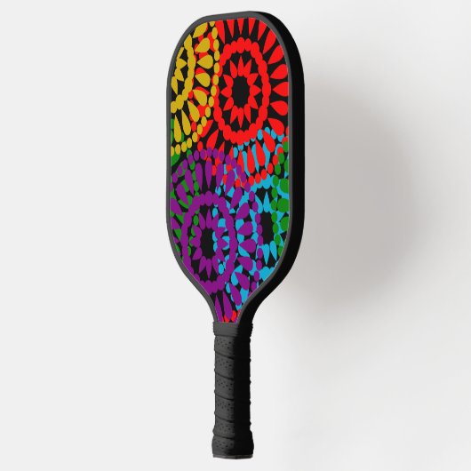 Grote cirkels pickleball paddle (Links)