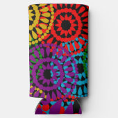 Grote cirkels seltzer blikjeskoeler (Achterkant)