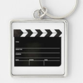 Grote ClapBoard Film Slate Sleutelhanger (Voorkant)