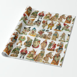 Grote  Clowns Cadeaupapier