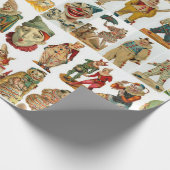 Grote  Clowns Cadeaupapier (Hoek)